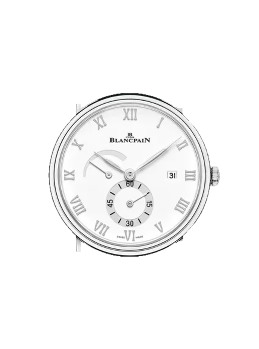 Villeret 6606A-1127-55B avec Bracelet de montre en cuir de veau vintage marron — Patine naturelle