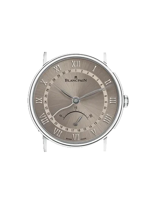 Villeret 6653Q-1504-55 mit Vintage Kalbslederarmband Braun — Natürliche Patina