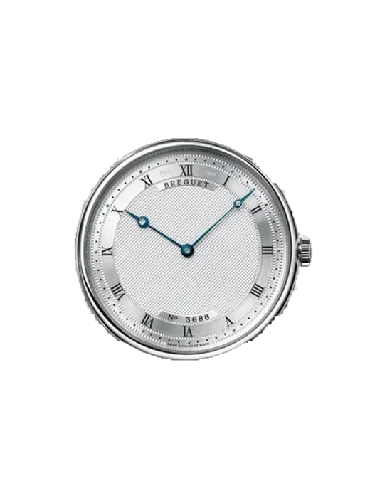 Classique 5157BB/11/9V6 mit Alligator-Nubuk-Armband Schwarz mit Ton-in-Ton-Naht, handgenäht