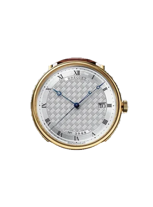 Classique 5177BA/12/9V6 avec Bracelet Hybride Alligator et Caoutchouc Bleu