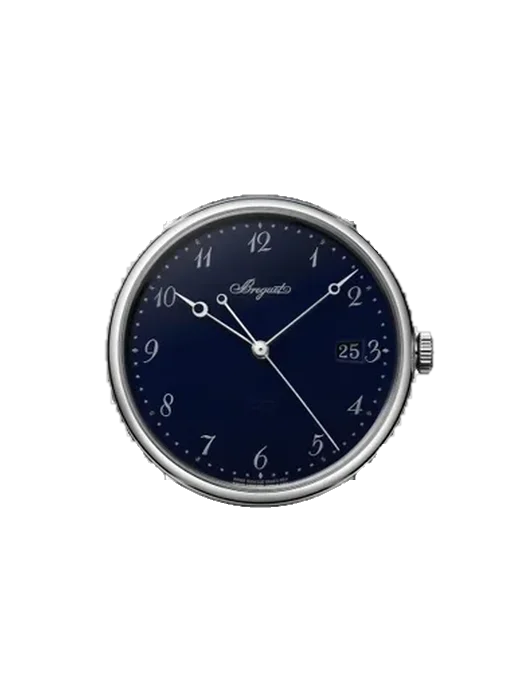 Classique 5177BB/2Y/9V6 mit Alligator-Nubuk-Armband Schwarz mit Ton-in-Ton-Naht, handgenäht