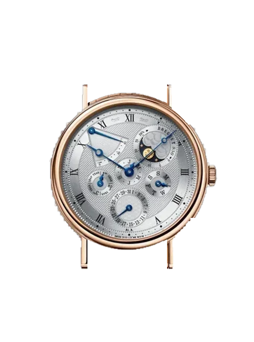 Classique 5327BR/1E/RV0 with Pink Ostrich Strap