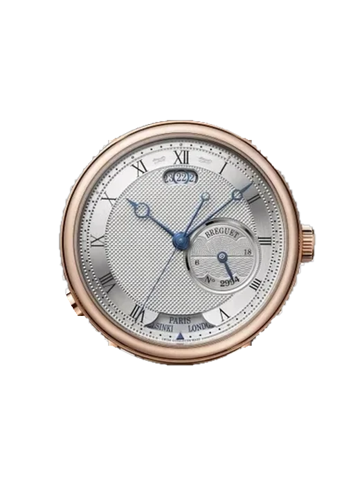 Classique 5727BR/12/9ZU avec Bracelet Hybride Alligator et Caoutchouc Bleu
