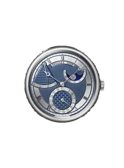 Classique 7137BB/Y5/9VU avec Bracelet Hybride Alligator et Caoutchouc Bleu