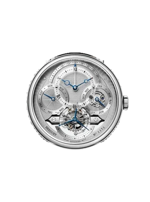 Classique Complications 3797PT/1E/9WU con Cinturino Alligatore Nubuck Nero con Cucitura Sur Tone a Mano