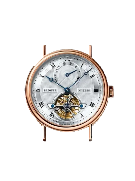Classique Complications 5317BR/12/RV0 mit Armband aus rosa Straußenleder