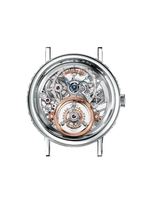 Classique Complications 5335PT/42/PW0 mit Armband aus rosa Straußenleder