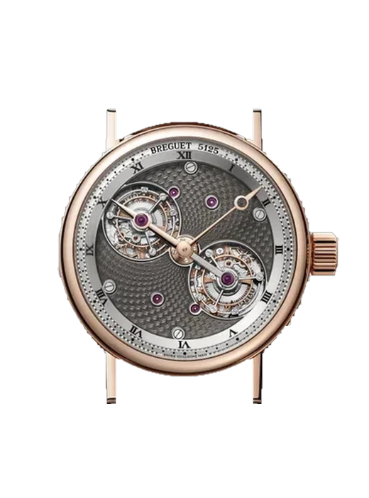 Classique Complications 5347BR/2A/9ZU con Cinturino Alligatore Nubuck Nero con Cucitura Sur Tone a Mano