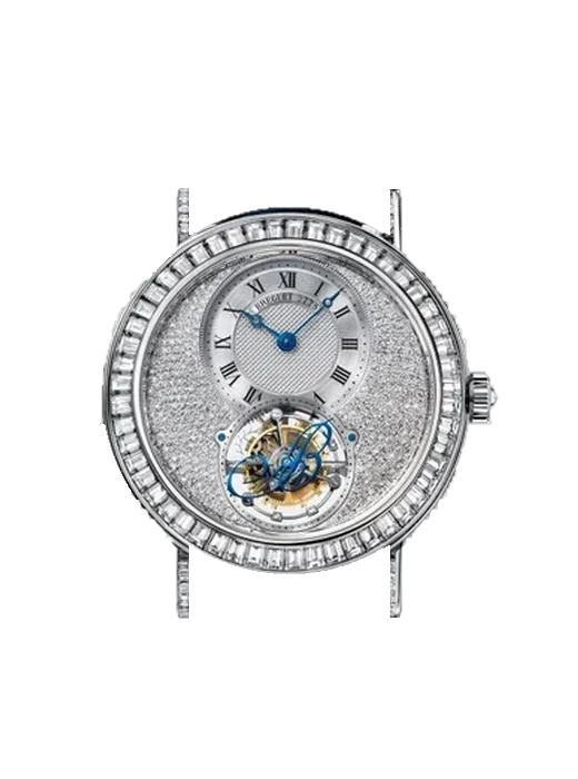 Classique Complications 5359BB/6B/9V6/DD0D con Cinturino Alligatore Nubuck Nero con Cucitura Sur Tone a Mano