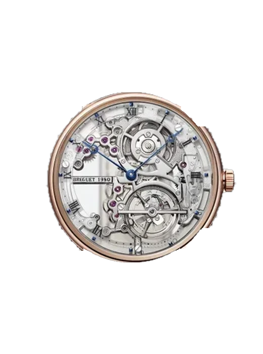 Classique Complications 5395BR/1S/9WU mit Alligator Armband Matt Grau