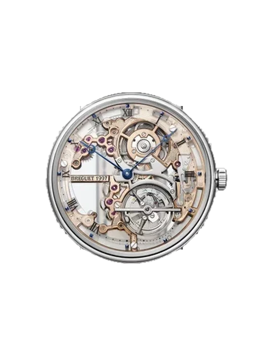 Classique Complications 5395PT/RS/9WU con Cinturino Alligatore Nubuck Nero con Cucitura Sur Tone a Mano