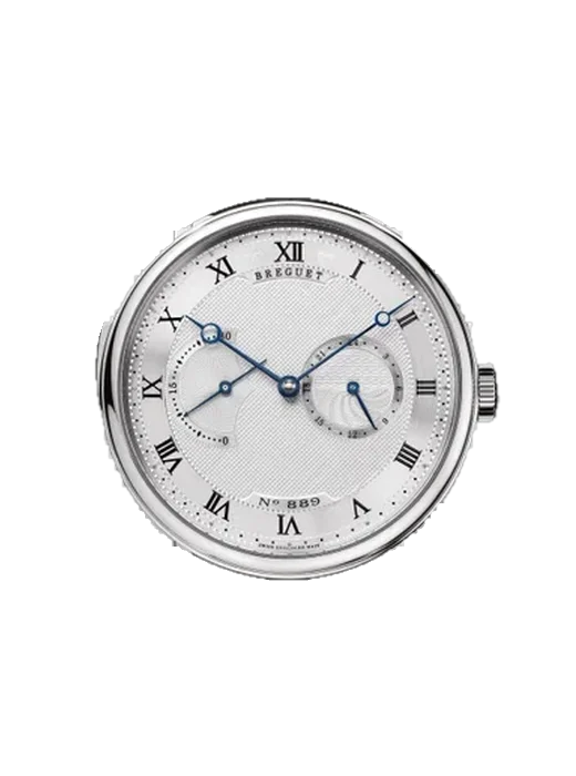 Classique Complications 7637BB/12/9ZU mit Alligator-Nubuk-Armband Schwarz mit Ton-in-Ton-Naht, handgenäht