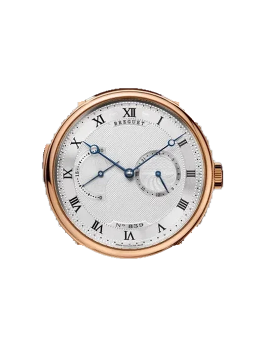 Classique Complications 7637BR/12/9ZU mit Alligator-Nubuk-Armband Schwarz mit Ton-in-Ton-Naht, handgenäht