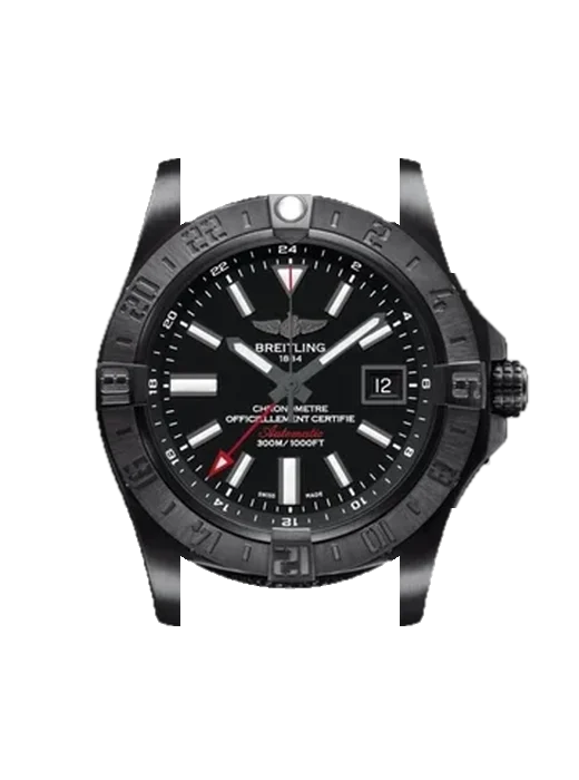 Avenger M3239010.BF04.109W avec Bracelet de montre en cuir de veau vintage marron — Patine naturelle