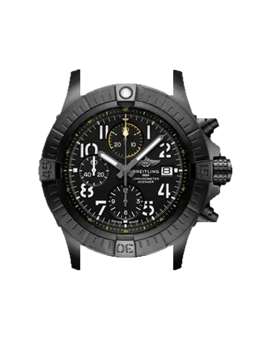 Avenger V13317101B1X1 mit Vintage Kalbslederarmband Braun — Natürliche Patina