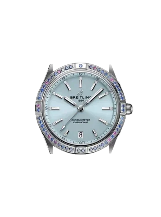 Chronomat 36 G10380611C1G1 avec Bracelet Grand Cavalier Cuir Orange