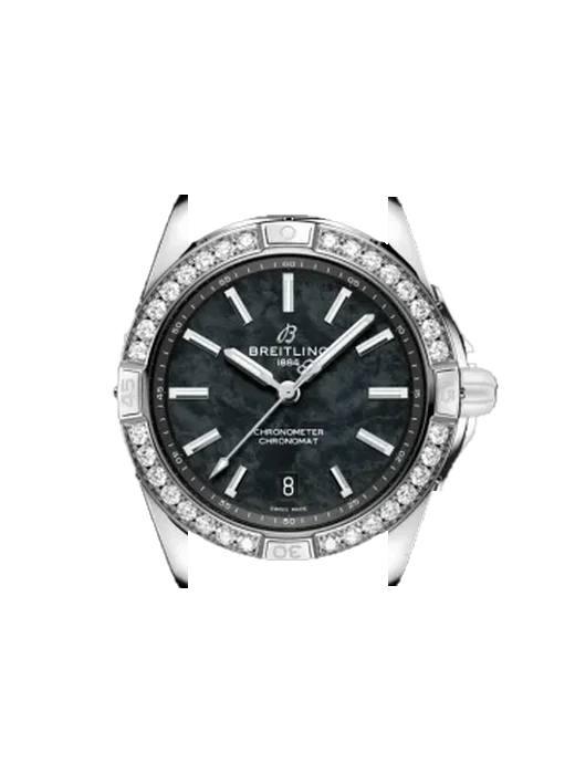 Chronomat A173561A1B1A1 con Cinturino Grand Cavalier Cuir Arancione