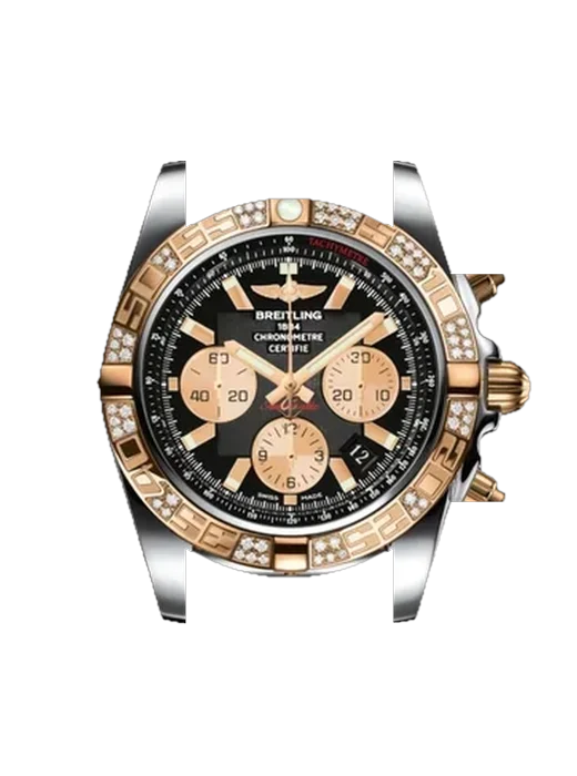Chronomat B01 44 CB0110AA.B968.743P| con Cinturino Vitello Vintage Marrone — Patina Naturale