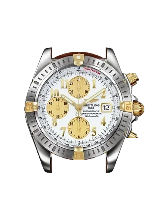 Chronomat Evolution B1335611/A574 con Cinturino Grand Cavalier Cuir Arancione
