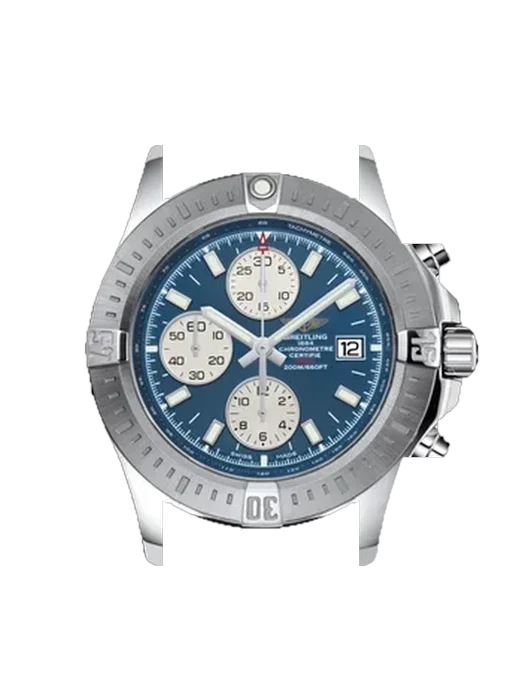 Colt A1338811/C914/152S/A20S.1 avec Bracelet de montre en cuir de veau vintage marron — Patine naturelle