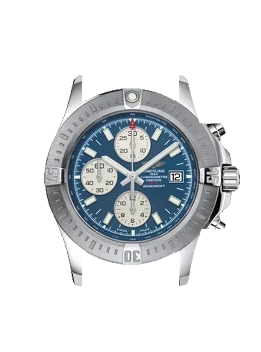 Colt A1338811/C914/158S/A20S.1 avec Bracelet de montre en cuir de veau vintage marron — Patine naturelle
