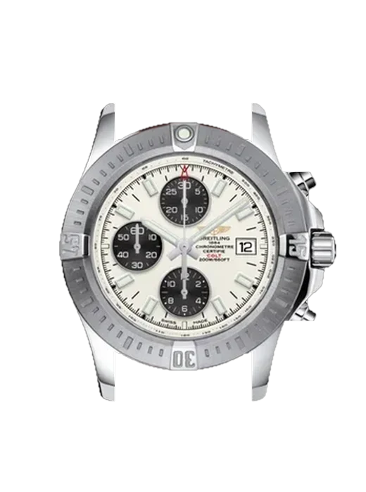 Colt A1338811/G804/437X/A20BA.1 avec Bracelet de montre en cuir de veau vintage marron — Patine naturelle