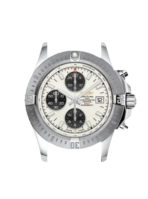Colt A13388111G1X1 mit Vintage Kalbslederarmband Braun — Natürliche Patina