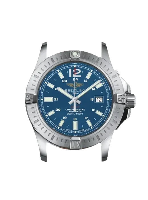 Colt A1738811.C906.433X with Blue Alligator and Rubber Hybrid Strap
