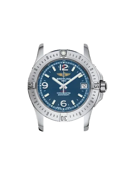 Colt A7438911/C913/199X/A16BA.1 avec Bracelet de montre en cuir de veau vintage marron — Patine naturelle