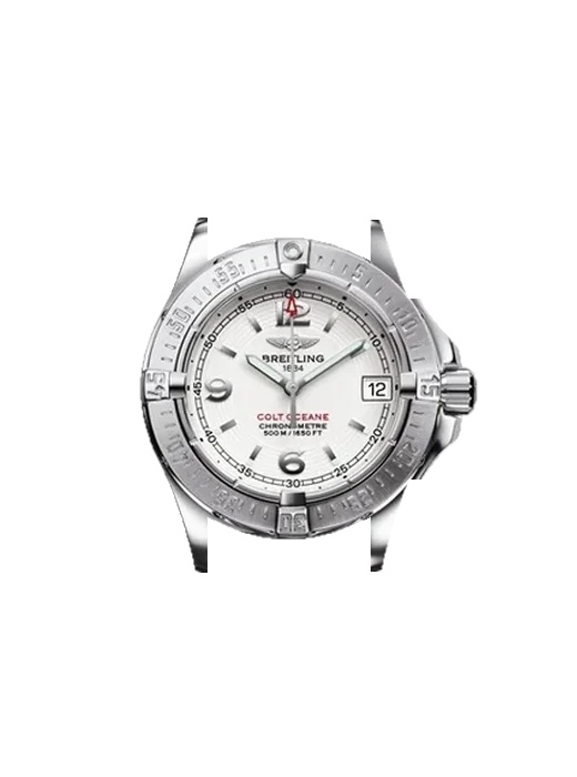Colt A7738011.G600.813A with Saffiano Red Strap Ecru Stitching