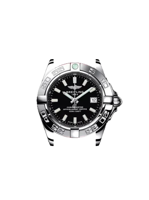 Galactic A71356L2.BE76.209X mit Rotes Saffiano-Armband mit ecrufarbenen Nähten