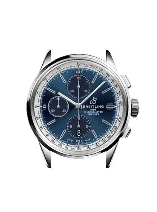 Premier A13315351C1P1 with Black Saffiano Strap Ecru Stitching