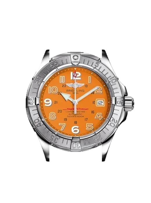 Superocean A1736006.O506 con Correa Grand Cavalier de cuero naranja