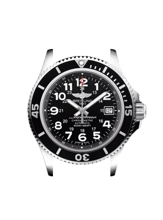 Superocean A17365C9.BD67.244X con Correa Grand Cavalier de cuero naranja