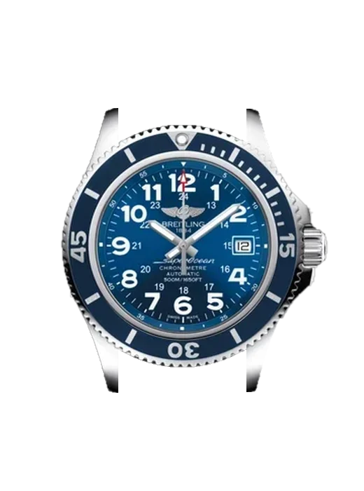 Superocean A17365D1/C915/223X/A18BA.1 con Correa de piel italiana marrón