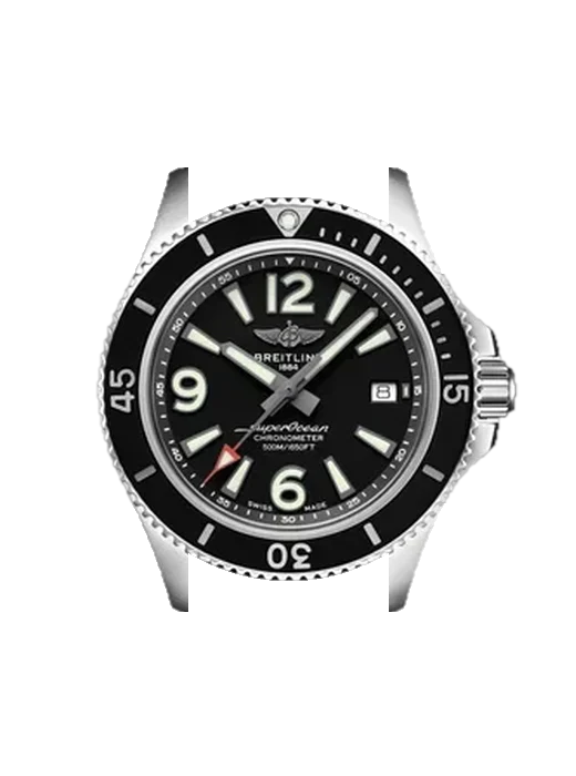 Superocean A17366021B1S2 con Correa Grand Cavalier de cuero naranja