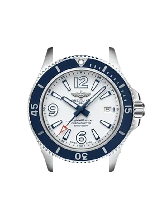 Superocean A17366D81A1S2 con Correa Grand Cavalier de cuero naranja