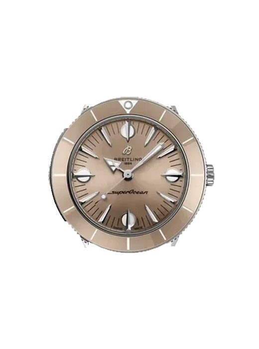 Superocean Heritage '57 A10340A41A1X1 mit Vintage Kalbslederarmband Braun — Natürliche Patina
