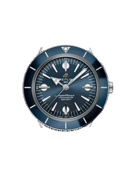 Superocean Heritage '57 A10370161C1A1 con Correa Grand Cavalier de cuero naranja