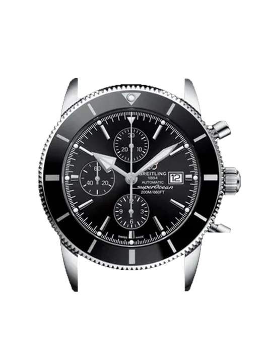 Superocean Heritage A1331212/BF78/442X/A20D.1 avec Bracelet en cuir italien marron