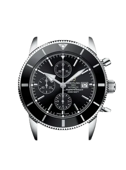 Superocean Heritage A1331212/BF78/761P/A20D.1 con Cinturino Vitello Vintage Marrone — Patina Naturale