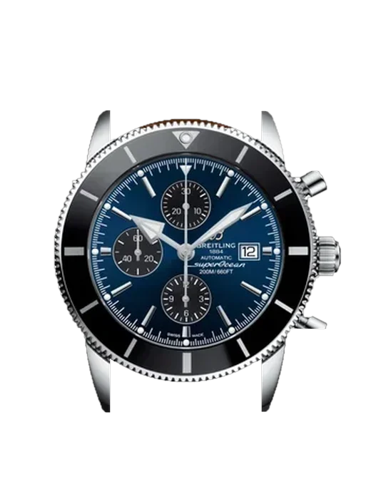 Superocean Heritage A1331212/C968/440X/A20D.1 con Cinturino Vitello Vintage Marrone — Patina Naturale
