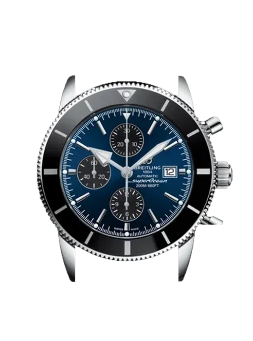 Superocean Heritage A1331212/C968/442X/A20D.1 con Cinturino Vitello Vintage Marrone — Patina Naturale