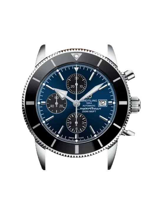Superocean Heritage A1331212/C968/754P/A20BA.1 con Cinturino Vitello Vintage Marrone — Patina Naturale