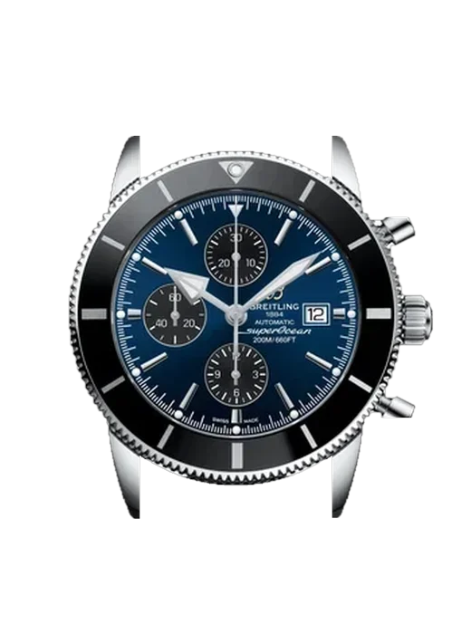 Superocean Heritage A1331212/C968/760P/A20BA.1 con Cinturino Vitello Vintage Marrone — Patina Naturale