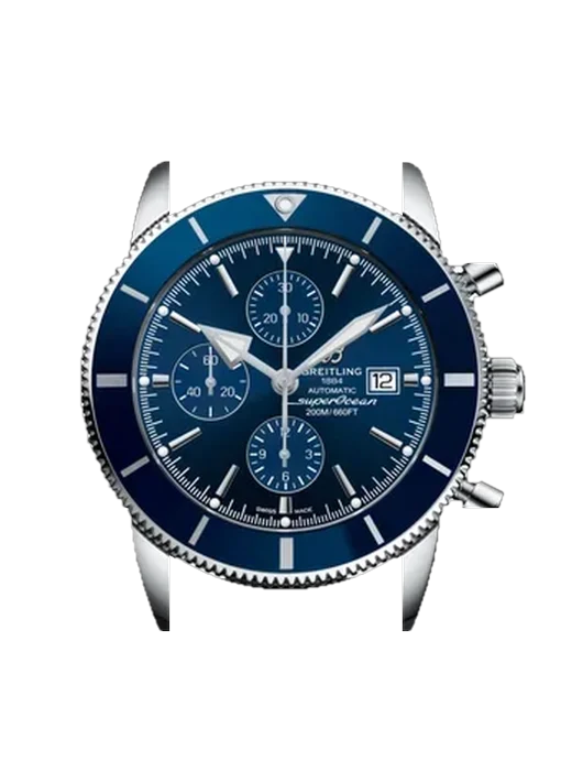 Superocean Heritage A1331216/C963/761P/A20D.1 con Cinturino Vitello Vintage Marrone — Patina Naturale