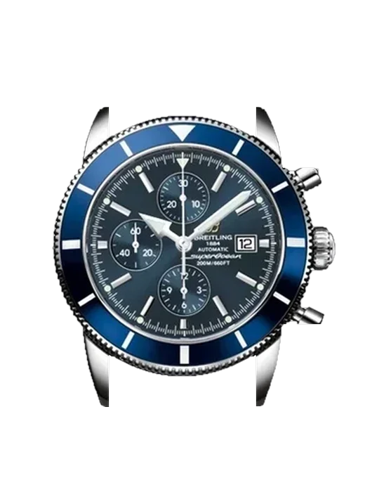 Superocean Heritage A1332016.C758.139S con Cinturino Vitello Vintage Marrone — Patina Naturale