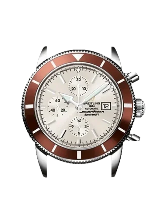 Superocean Heritage A1332033.G698.441X con Cinturino Vitello Vintage Marrone — Patina Naturale