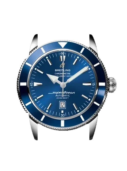 Superocean Heritage A1732016.C734.144A avec Bracelet de montre en cuir de veau vintage marron — Patine naturelle