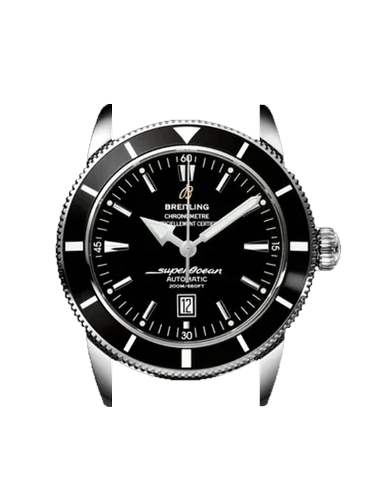Superocean Heritage A1732024.B868.201S avec Bracelet Cuir Driver Noir et Bleu